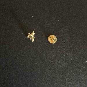 Vintage tiny angel pin